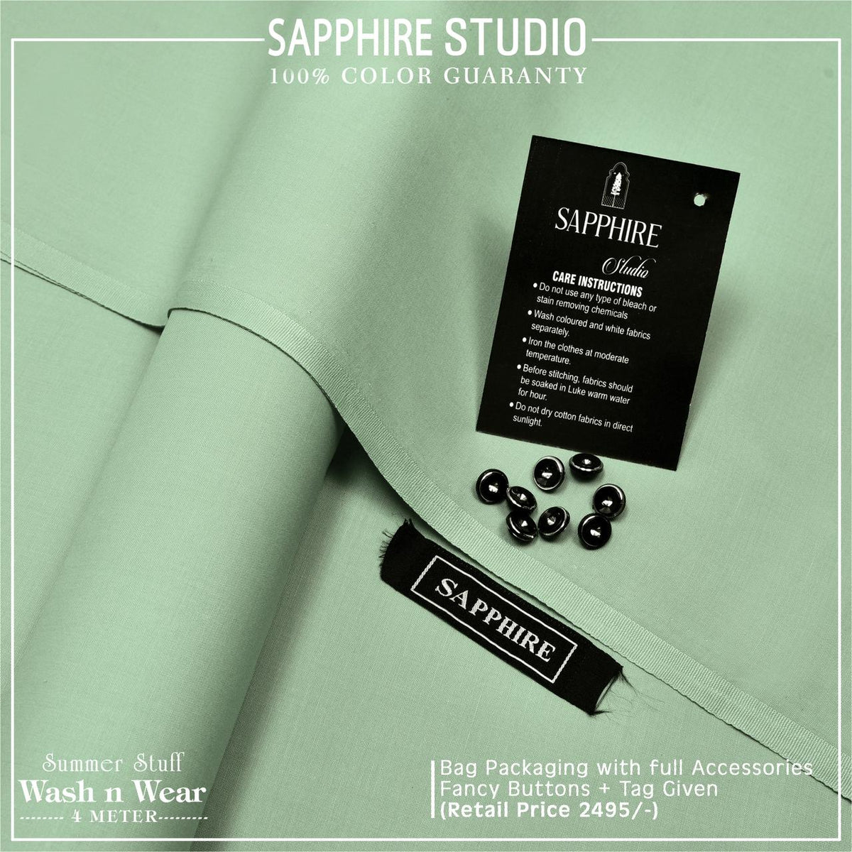GENTS Wash&Wear SAPPHIRE-096
