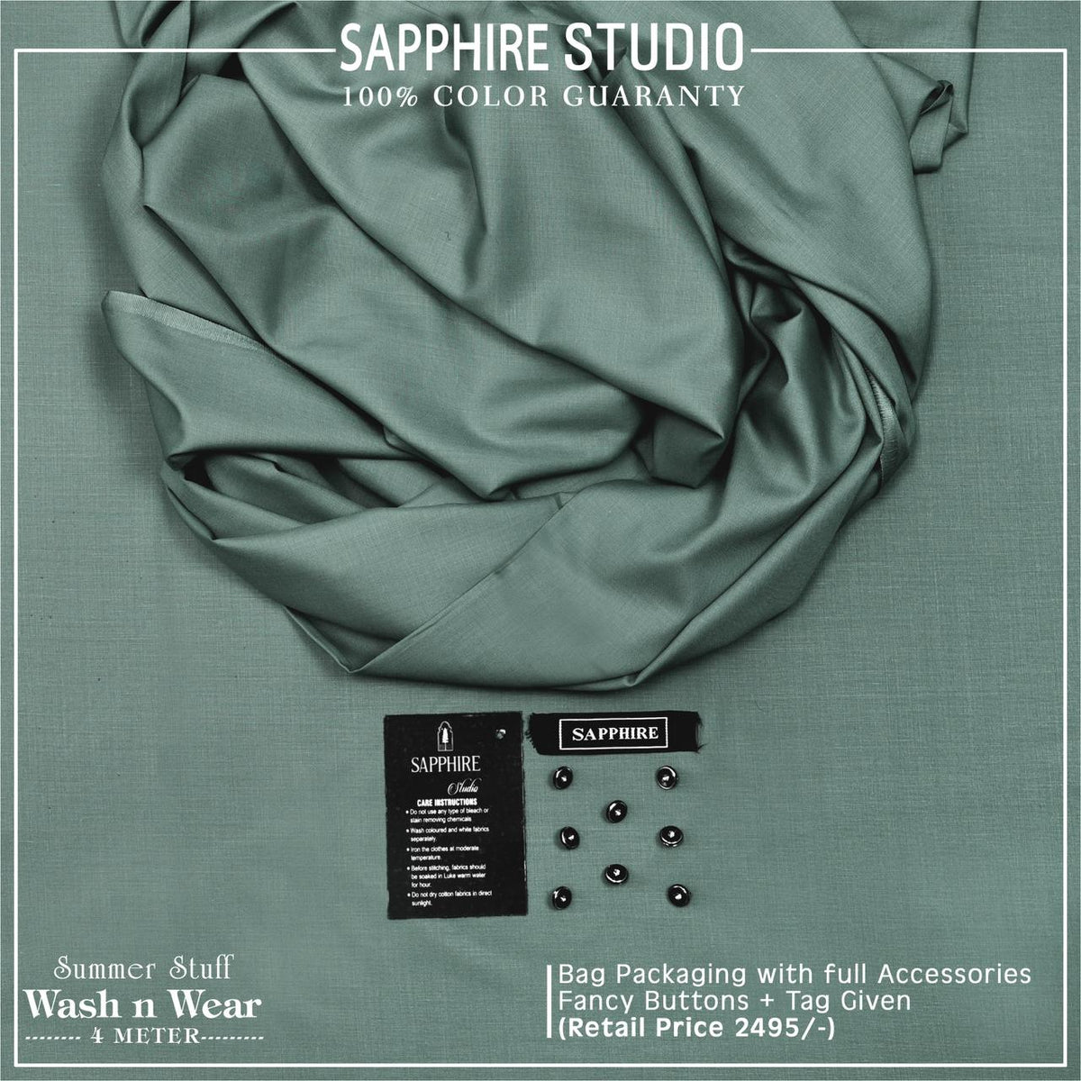 GENTS Wash&Wear SAPPHIRE-095