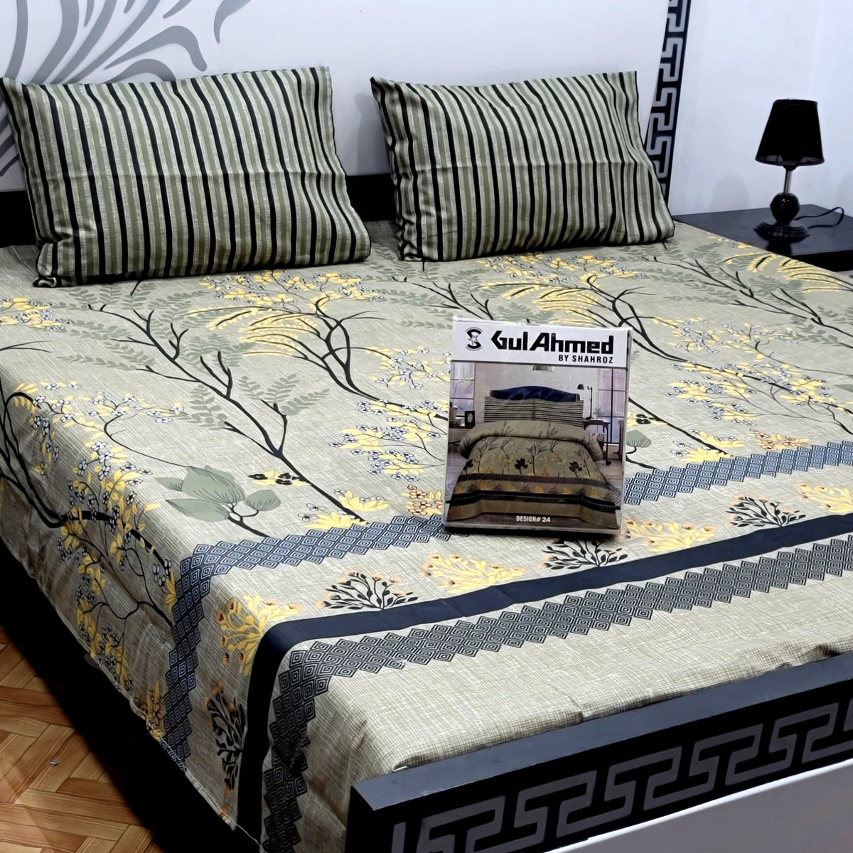3 Pcs Bedsheet E-24