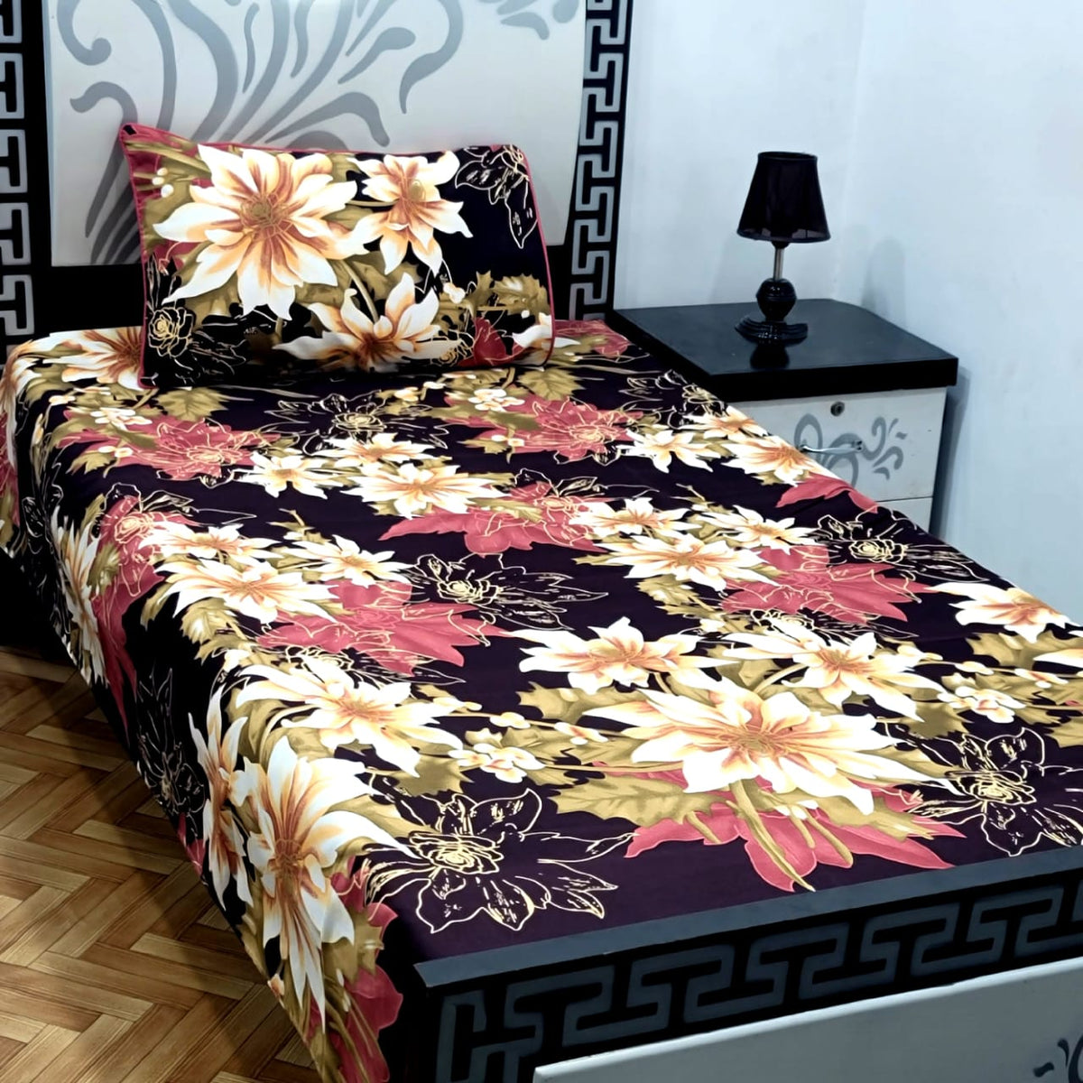 4pcs Single Bedsheet-0232