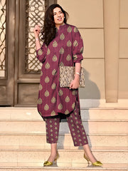 2 Pcs Unstitched Digital Print Suit AKS-034