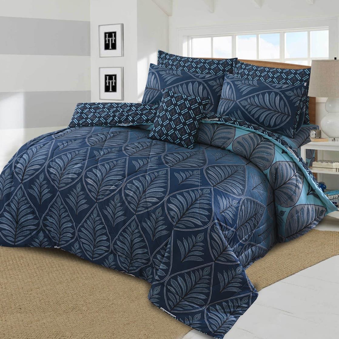 7 Pcs Comforter Set-B49