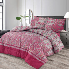 Double Bed 6 pc Winter Razai Set (Heavy Filling) RZ-101
