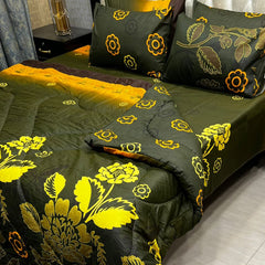 Double Bed 6 pc Winter Razai Set (Heavy Filling) RZ-93