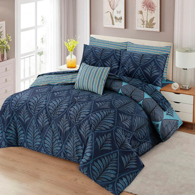 7 Pcs Comforter Set-B52