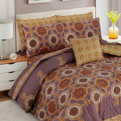 7 Pcs Comforter Set DZ-53 ( light weight filling )