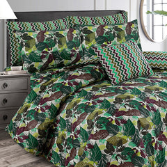 7 Pcs Comforter Set DZ-63 ( light weight filling )