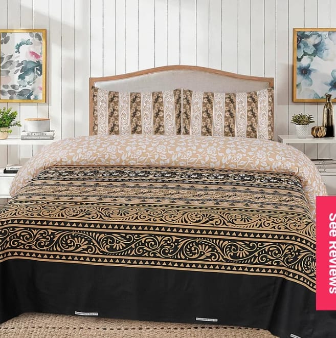 3 Pcs Bedsheet B-F25