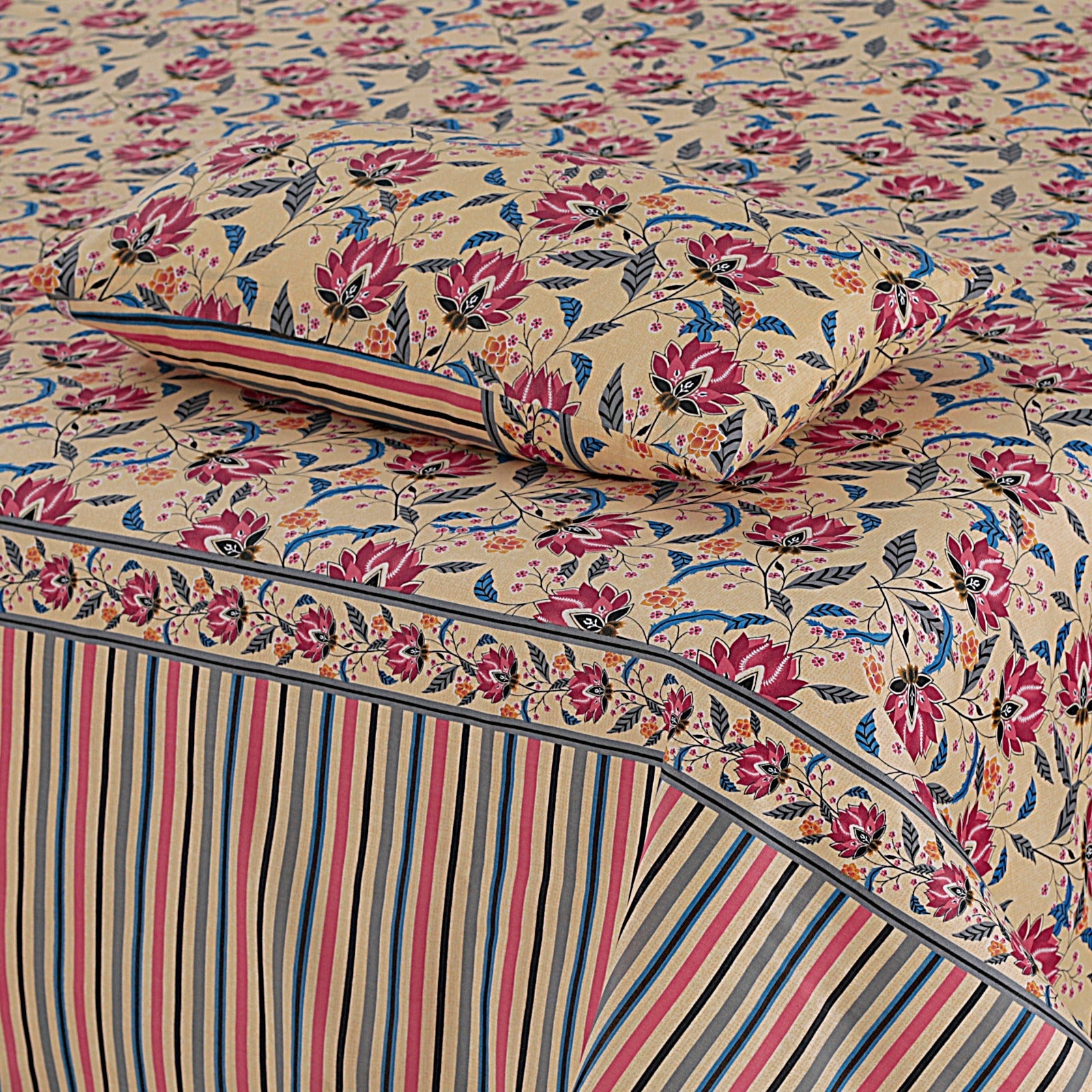 3 Pcs Bedsheet B-F16