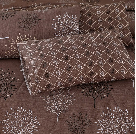 7 Pcs Comforter Set DZ-85 ( light weight filling )