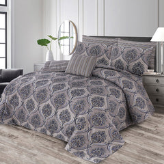 7 Pcs Comforter Set DZ-81 ( light weight filling )