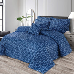 7 Pcs Comforter Set DZ-93 ( light weight filling )