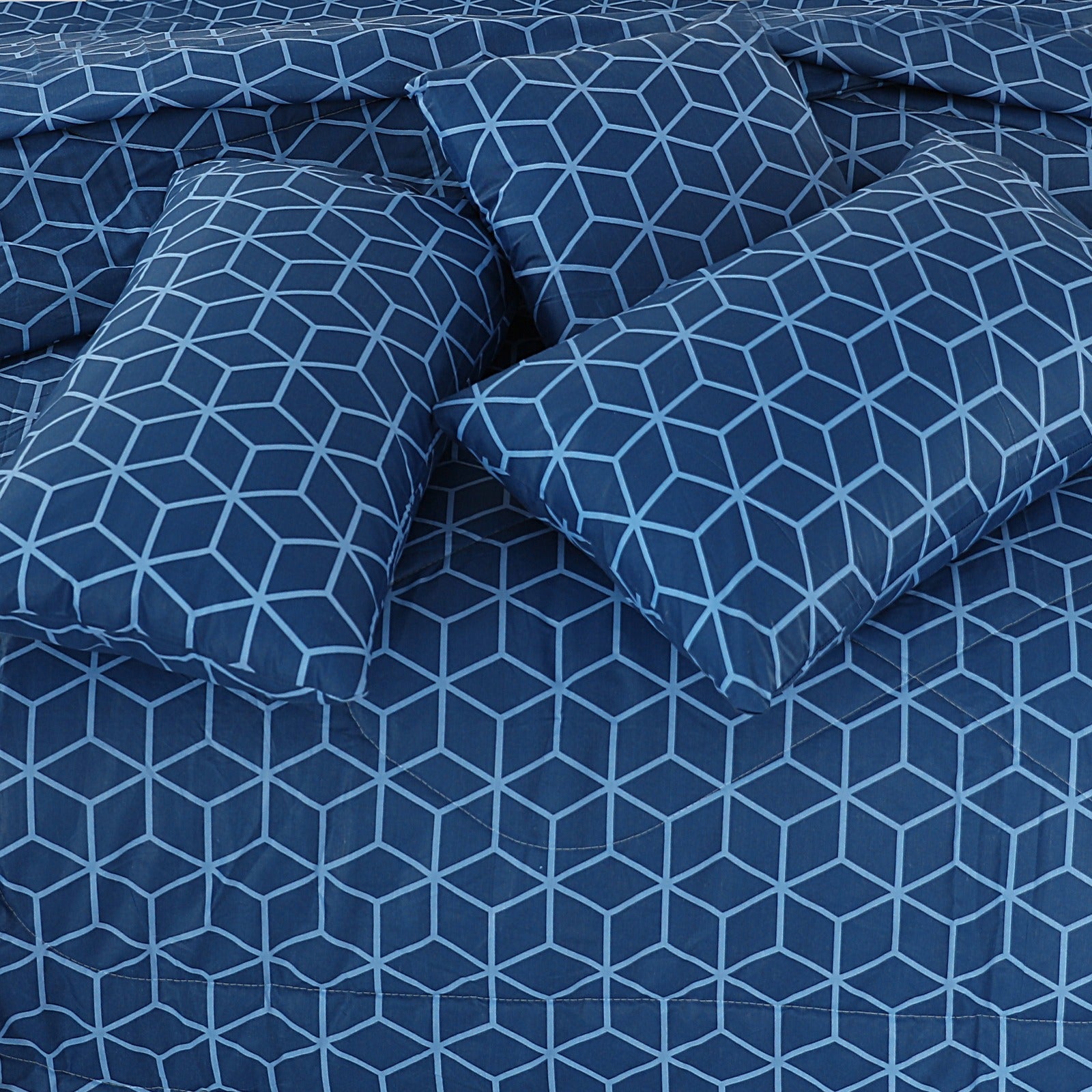 7 Pcs Comforter Set DZ-93 ( light weight filling )