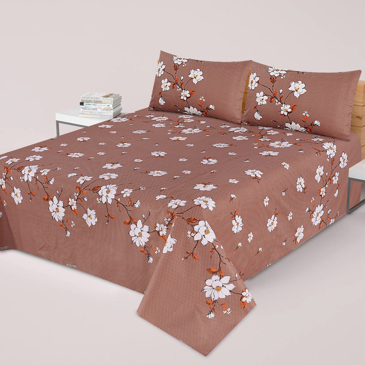 3 Pcs Bedsheet B-46-MZ