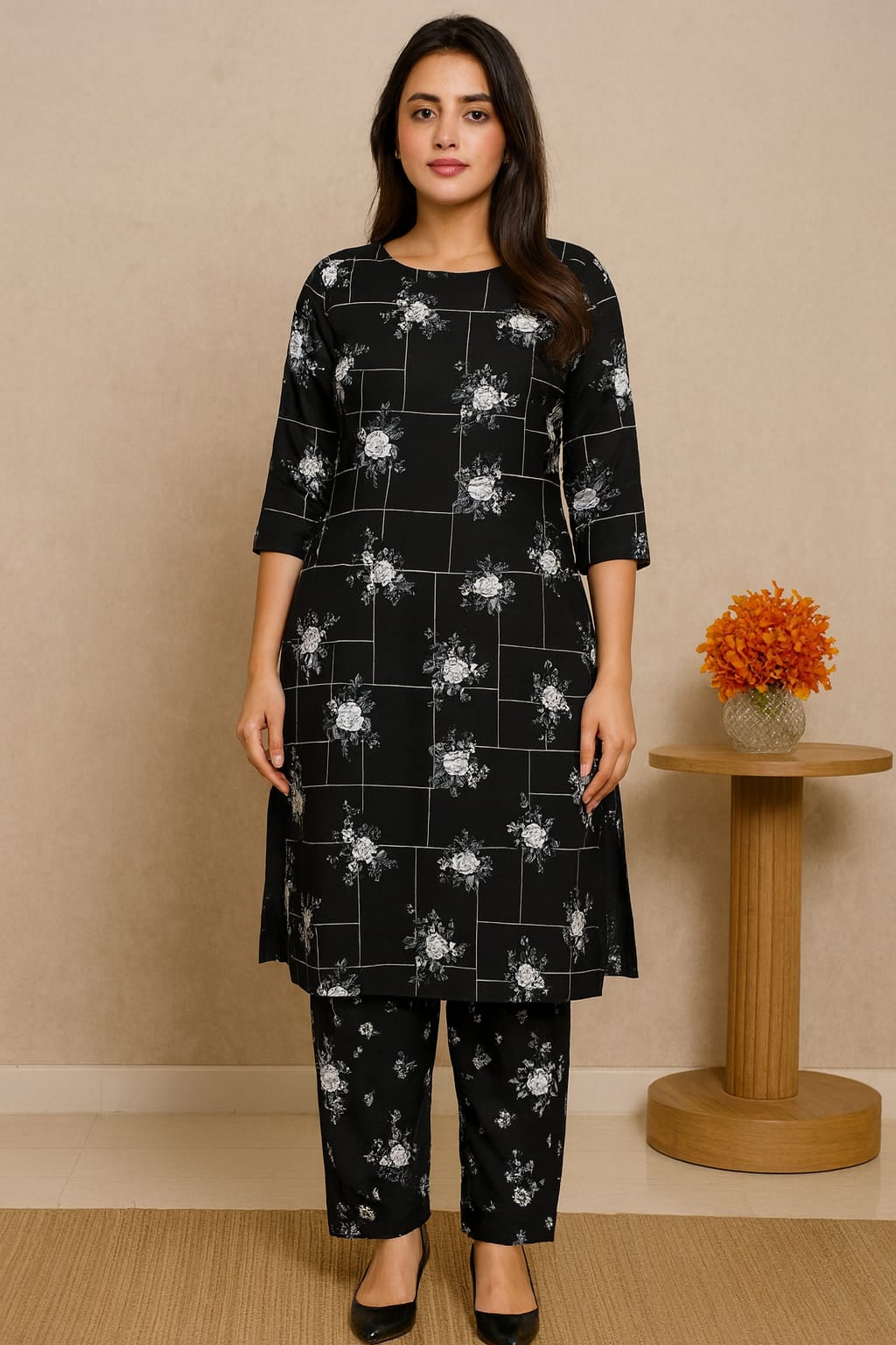 2 Pcs Unstitched Digital Print Suit J-047
