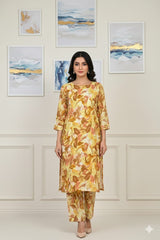 2 Pcs Unstitched Digital Print Suit J-0615