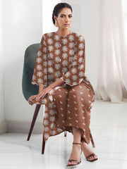 2 Pcs Unstitched Digital Print Suit AKS-003