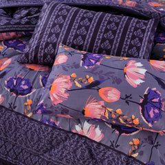 Double Bed 6 pc Winter Razai Set (Heavy Filling) RZ-07