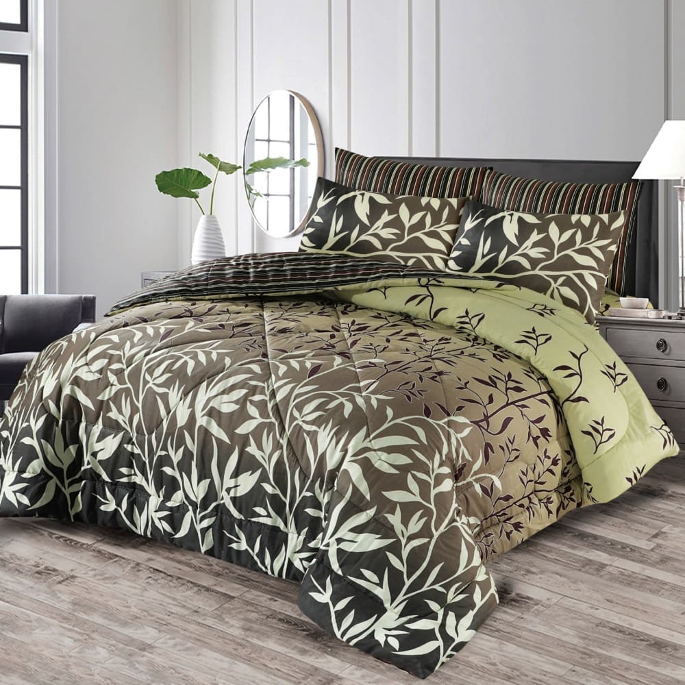 7 Pcs Comforter Set-B49