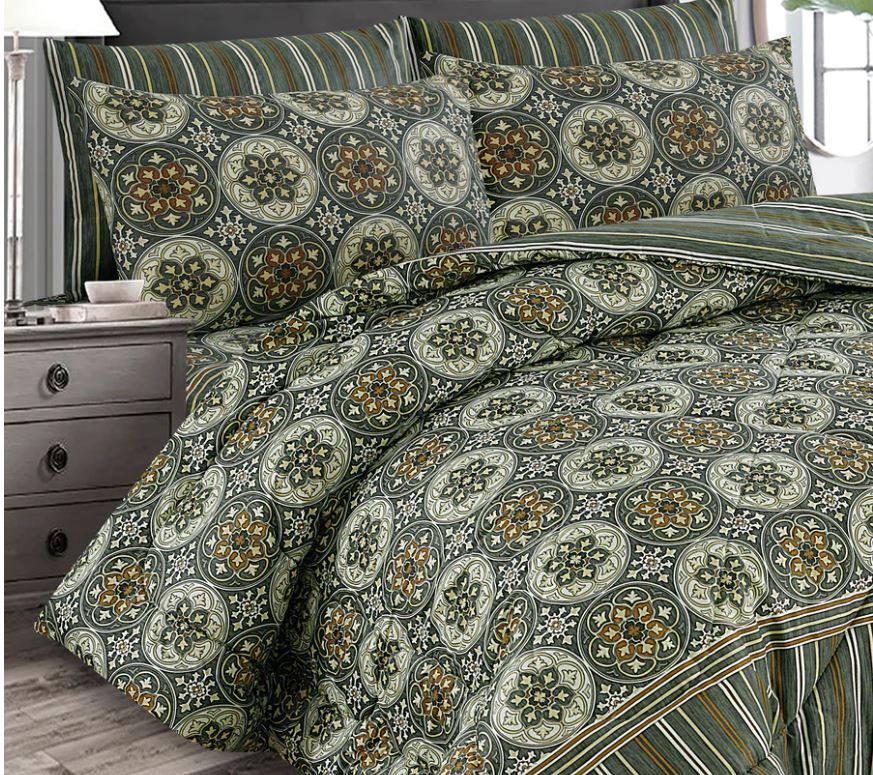 7 Pcs Comforter Set-B11
