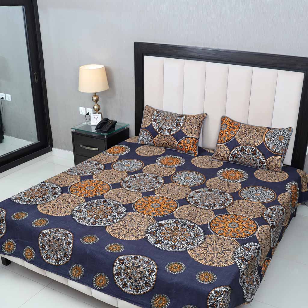 3 Pcs Bedsheet B-F26-MZ19