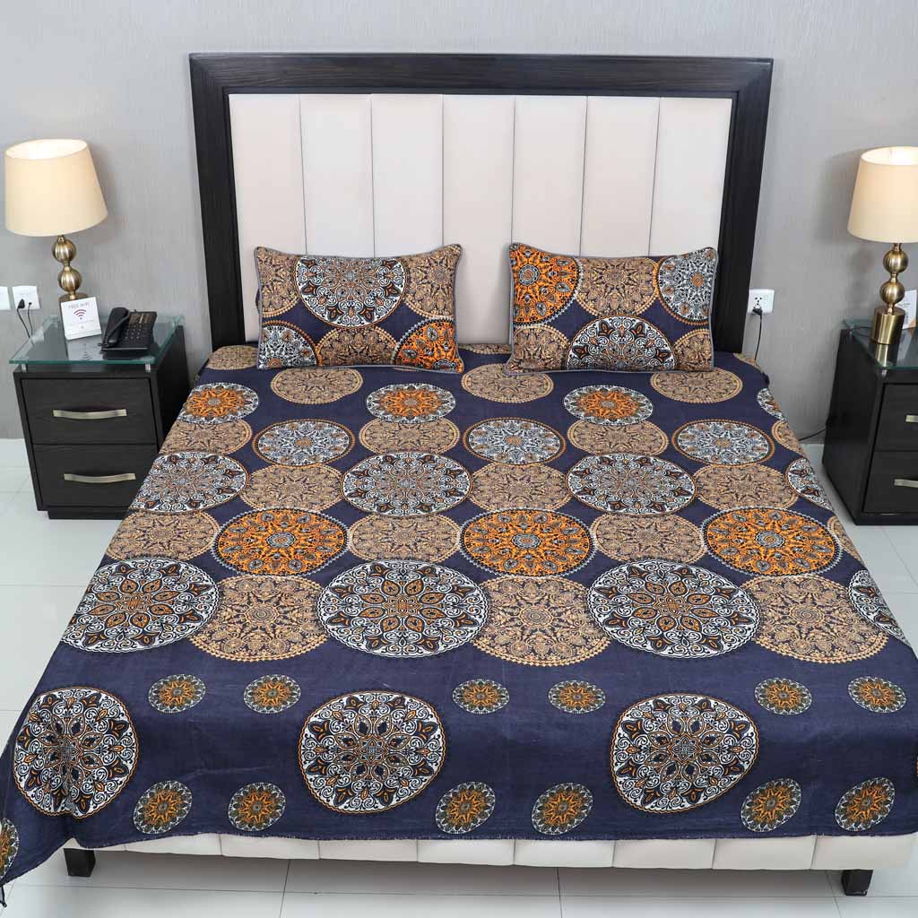 3 Pcs Bedsheet B-F26-MZ19
