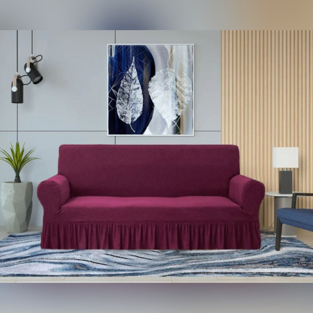 Turkish Style Sofa Covers - Maroon