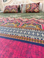 3 Pcs Bedsheet B-90-MZ08